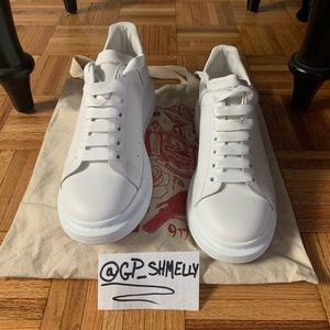 Alexander Mcqueen Mens Sneaker Triple White
